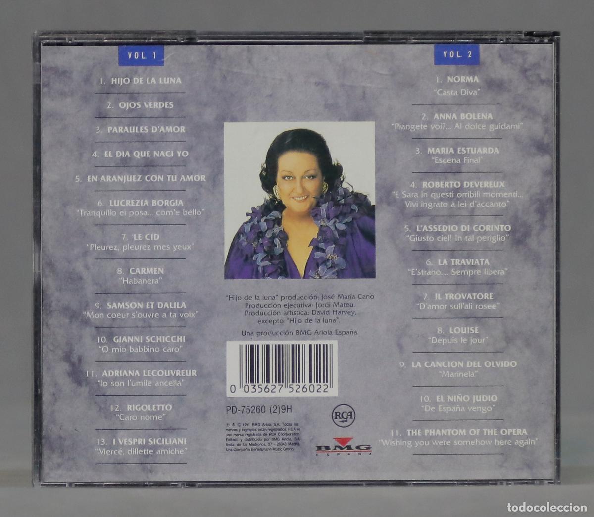 CDs de m&uacute;sica: 2 CD. Caballe &ndash; Eternal Caballe - Foto 2