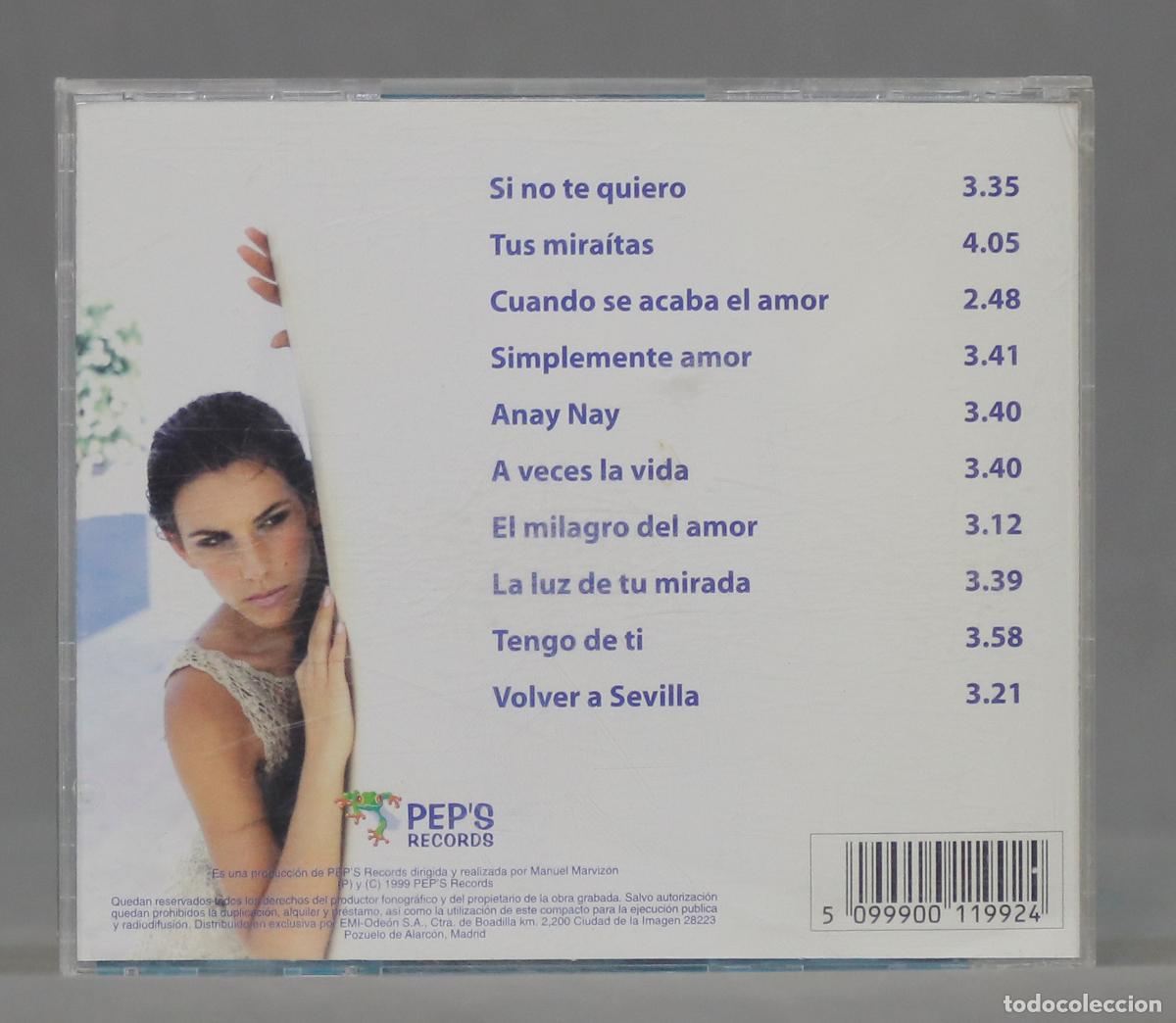 CDs de m&uacute;sica: CD. Consuelo &ndash; Se Vive Una Vez - Foto 2