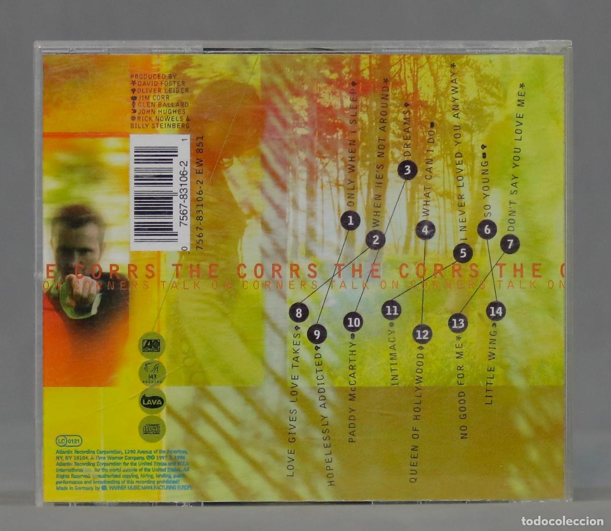 CDs de m&uacute;sica: CD. The Corrs &ndash; Talk On Corners - Foto 2