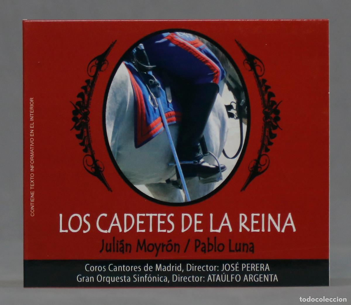CDs de m&uacute;sica: CD. LOS CADETES DE LA REINA. ARGENTA - Foto 1
