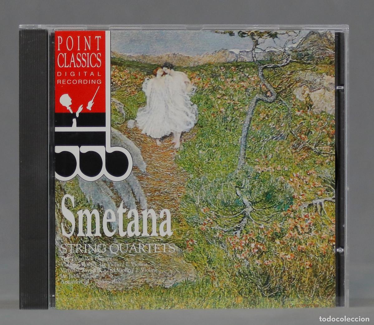 CDs de m&uacute;sica: CD. The Tr&aacute;vn&iacute;ček Quartet : Bedřich Smetana &ndash; String Quartets - Foto 1