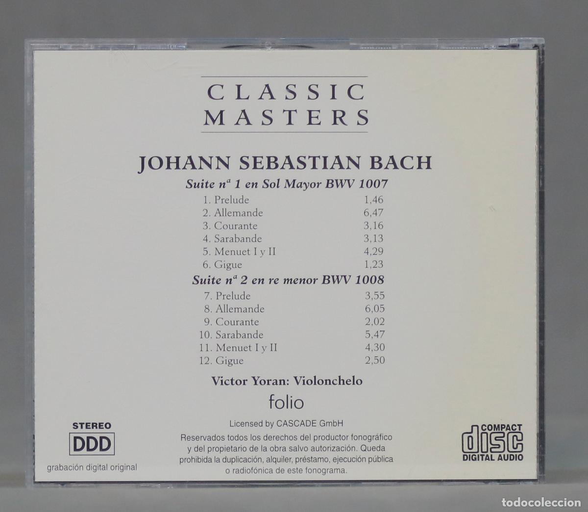 CDs de m&uacute;sica: CD. BACH - Foto 2