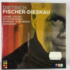CDs de Música: DIETRICH FISCHER-DIESKAU ● LIEDER, BALLADEN, MÉLODIES & SONGS ● 6 X CD, COMPILATION BOX SET. Lote 382762979