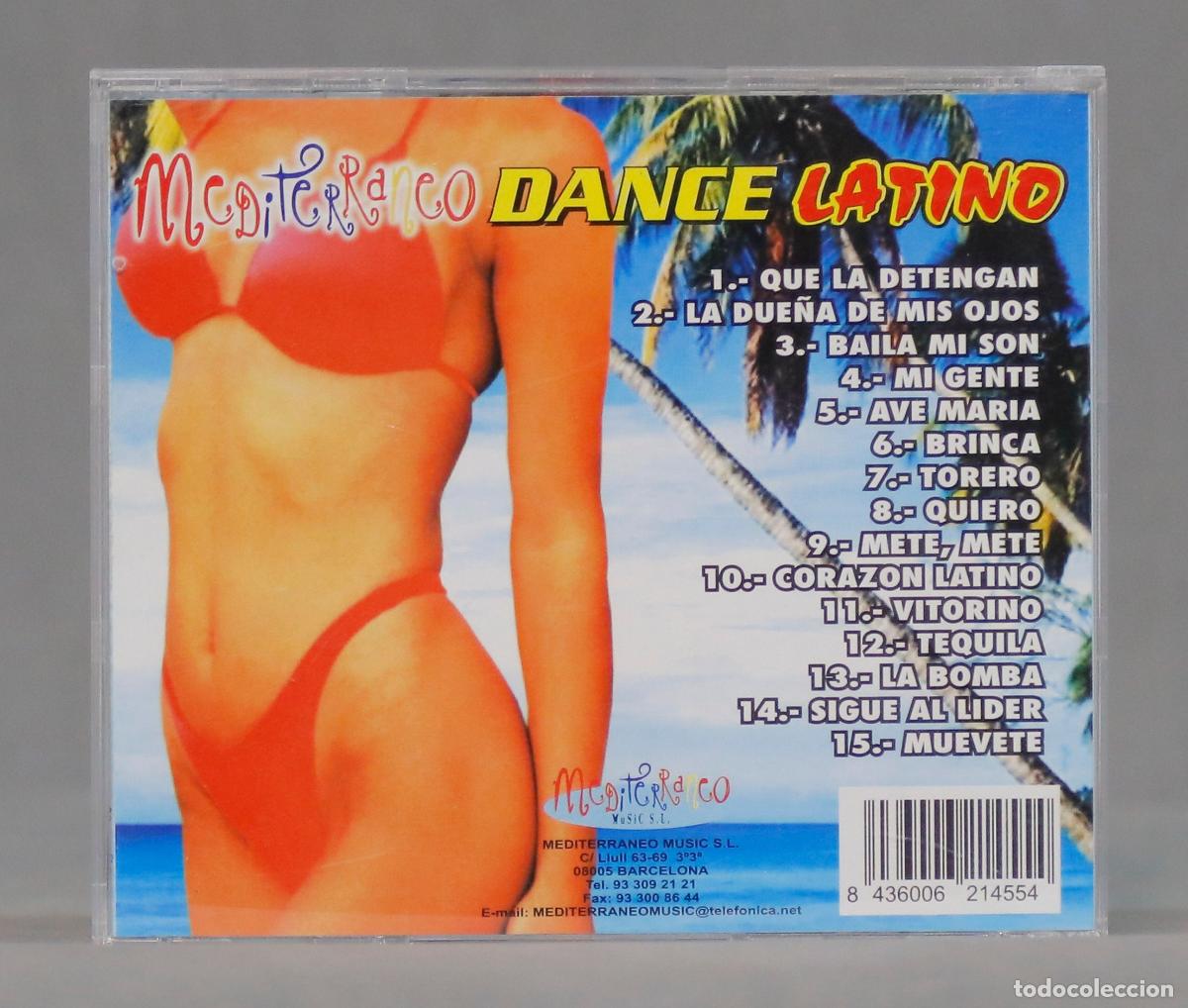 CDs de m&uacute;sica: CD. MEDITERRANEO. DANCE LATINO - Foto 2
