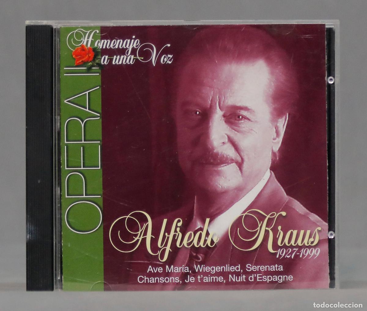 CDs de m&uacute;sica: 2 CD. Alfredo Kraus &ndash; Opera I Y II - Foto 3
