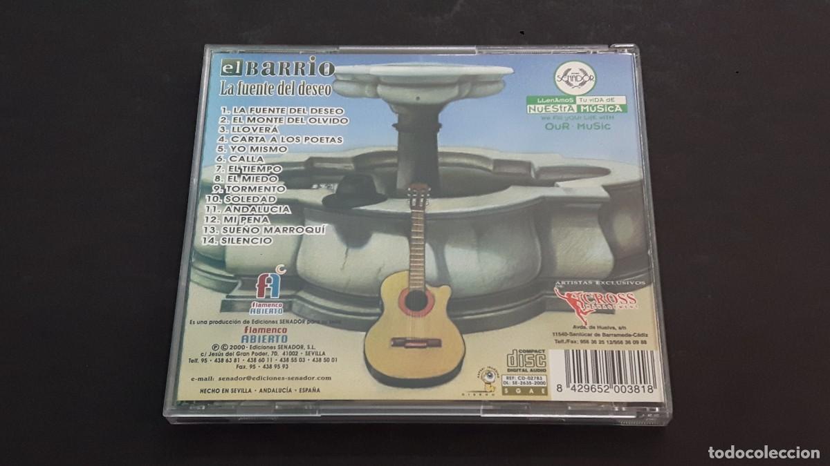 CDs de m&uacute;sica: CD EL BARRIO - LA FUENTE DEL DESEO - 2000 - Foto 3