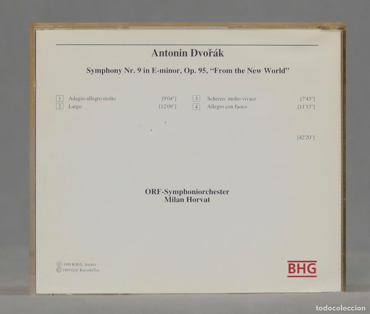 CDs de m&uacute;sica: CD. DVORAK. SINFONIA 9 - Foto 2