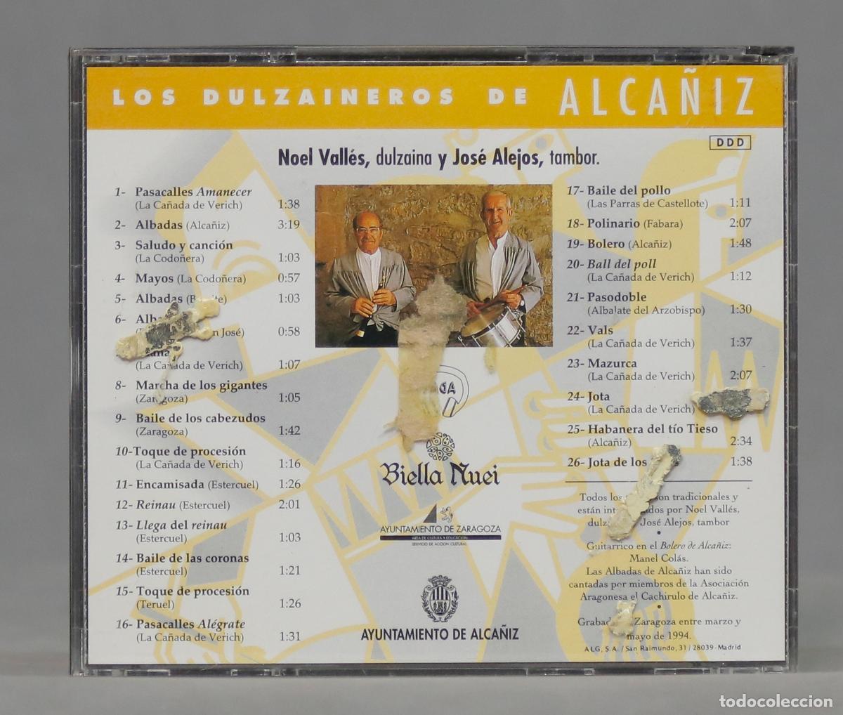 CDs de m&uacute;sica: CD. LOS DULZAINEROS DE ALCA&Ntilde;IZ - Foto 2