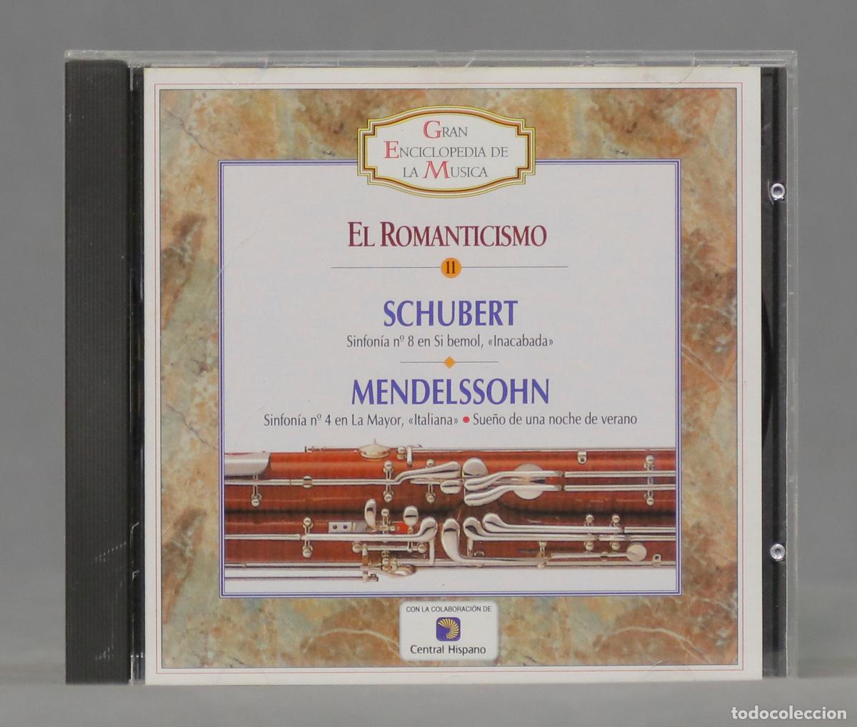 CDs de m&uacute;sica: CD. EL ROMANTICISMO. SCHUBERT. MENDELSSOHN - Foto 1
