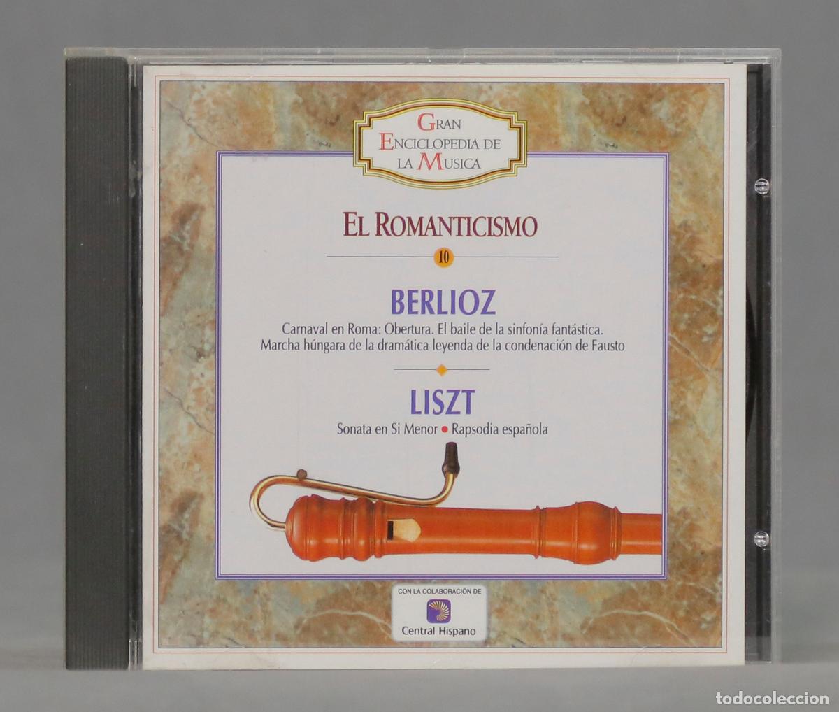 CDs de m&uacute;sica: CD. EL ROMANTICISMO. BERLIOZ. LISZT - Foto 1