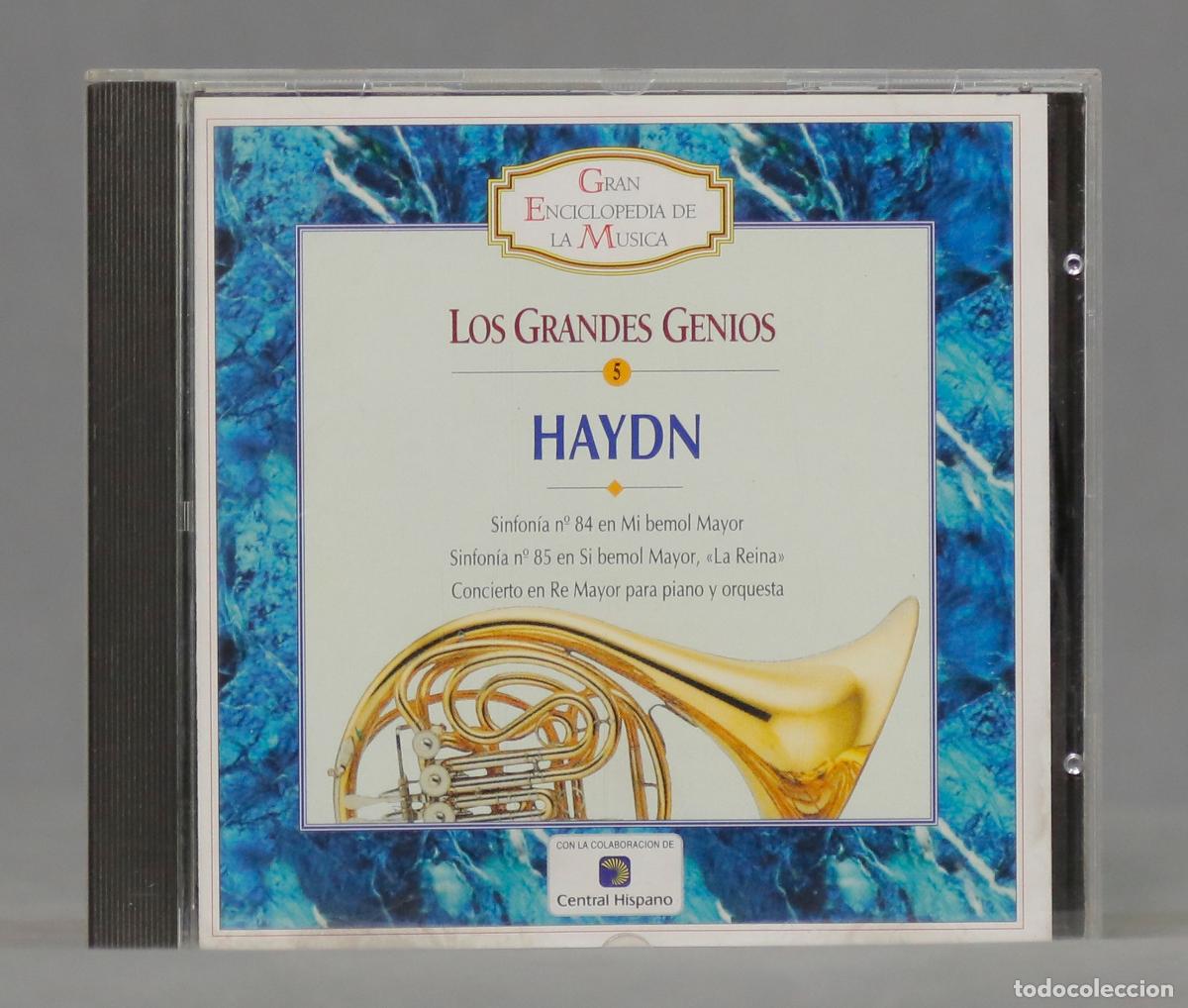 CDs de m&uacute;sica: CD. GRANDES GENIOS. HAYDN - Foto 1
