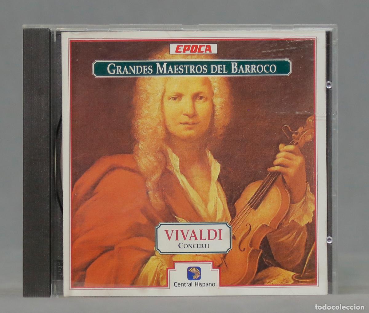 CDs de m&uacute;sica: CD. RANDES MAESTROS DEL BARROCO. VIVALDI - Foto 1