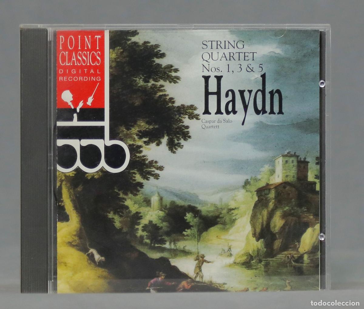 CDs de m&uacute;sica: CD. Haydn, Caspar da Salo Quartett &ndash; String Quartets No. 1, 3 & 5 - Foto 1