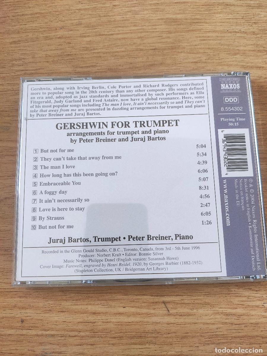 CDs de m&uacute;sica: GERSHWIN FOR TRUMPET - Foto 2