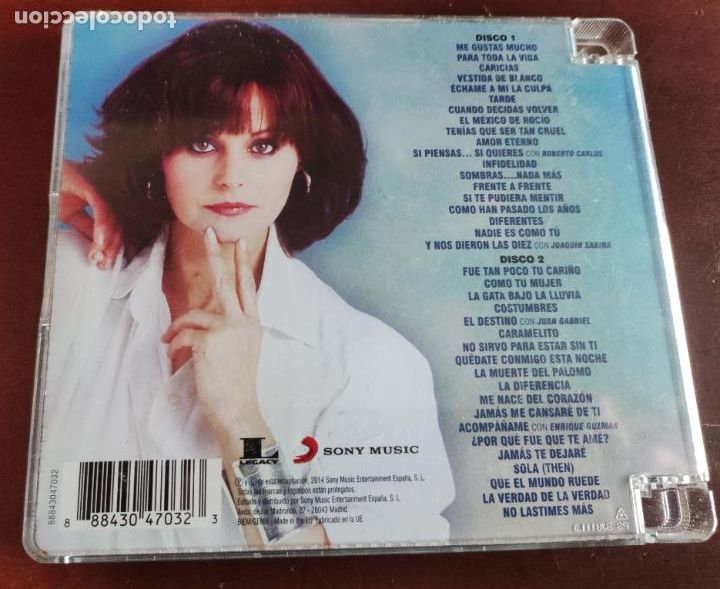 CDs de m&uacute;sica: CD - ROCIO DURCAL - ESENCIAL - DOBLE 2 CD.S - Foto 2