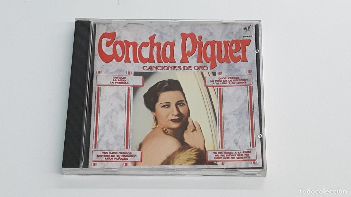 CDs de m&uacute;sica: CD CONCHA PIQUER - CANCIONES DE ORO - 1990 - Foto 1