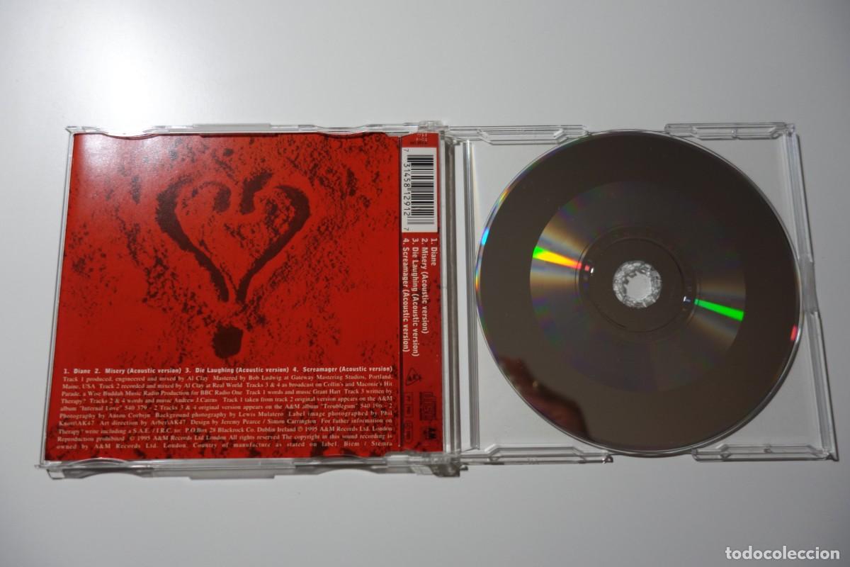 CDs de m&uacute;sica: THERAPY: Diane. CD SINGLE ALEM&Aacute;N. 4 TEMAS - Foto 2