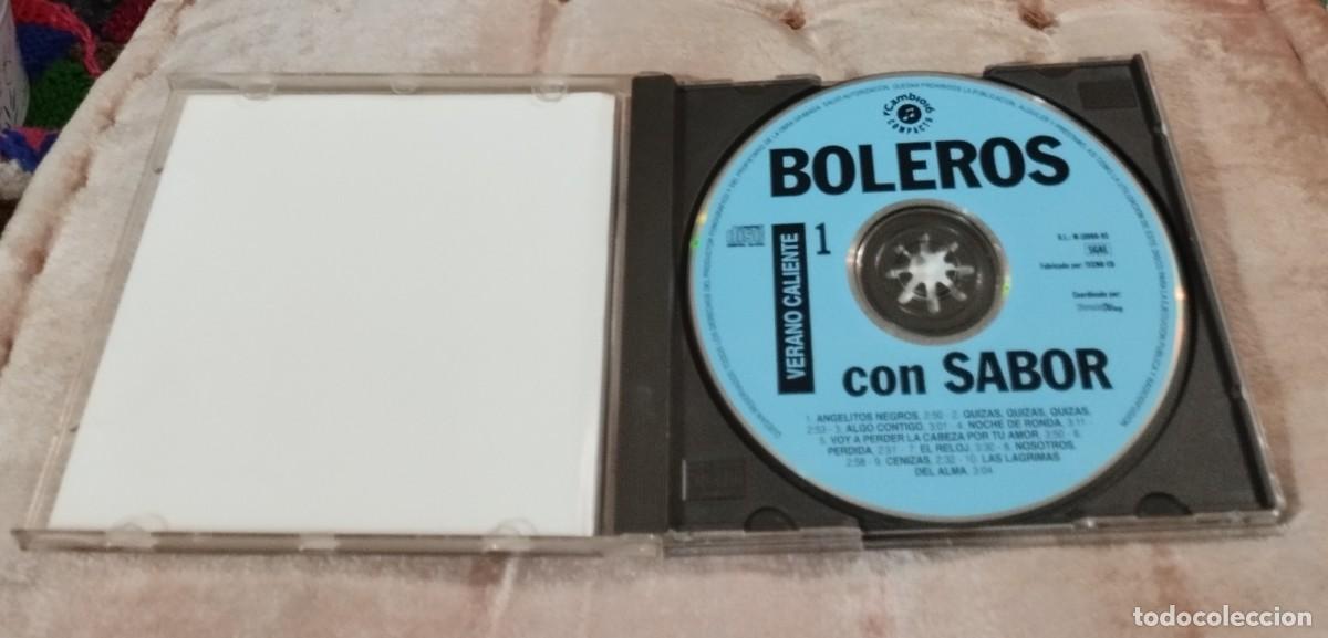 CDs de m&uacute;sica: CD Boleros con sabor - Foto 2