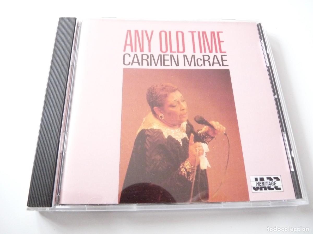 CDs de m&uacute;sica: CD JAZZ CARMEN MCRAE: ANY OLD TIME REF: 2-28 - Foto 1