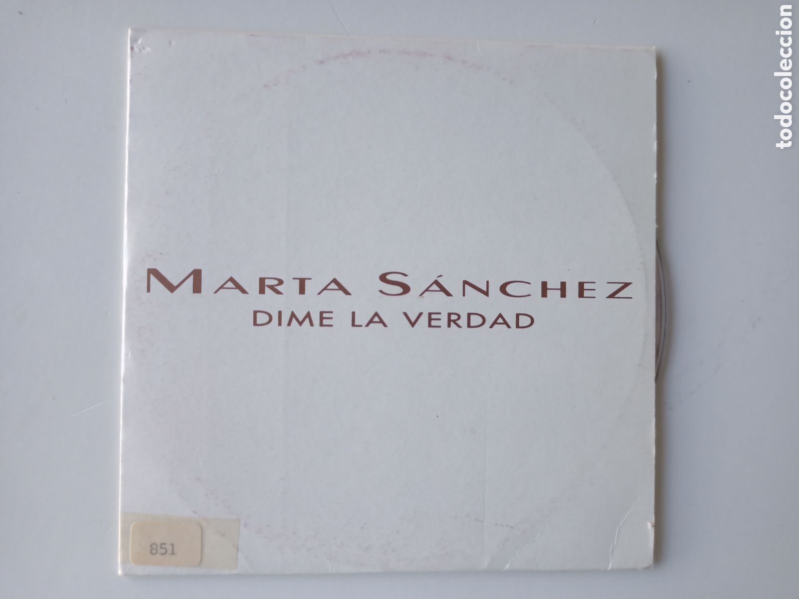 CDs de m&uacute;sica: Marta S&aacute;nchez - Dime la verdad - Foto 1
