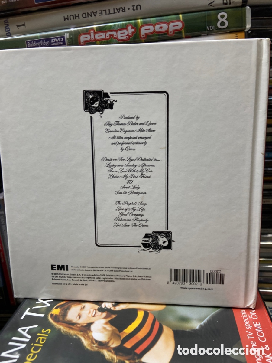 CDs de m&uacute;sica: Queen, a Night At The &oacute;pera cd libro - Foto 2