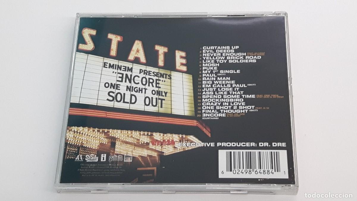 CDs de m&uacute;sica: CD NUEVO - EMINEM - ENCORE - 2004 - Foto 3
