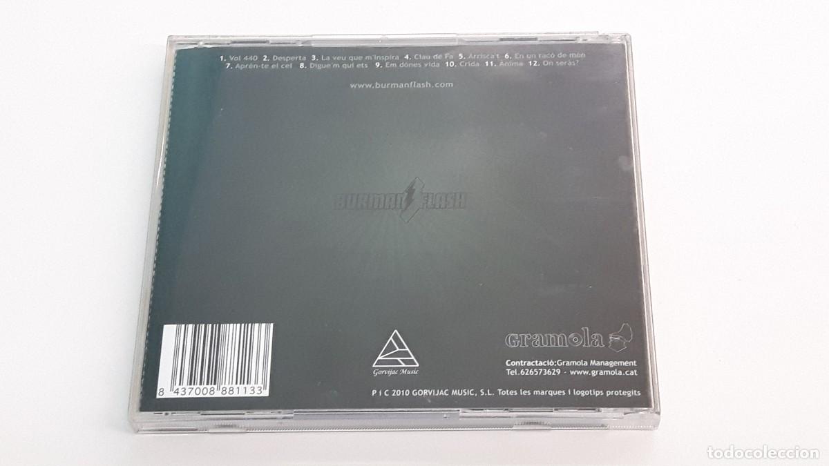 CDs de m&uacute;sica: CD BURMAN FLASH - JUGUES...? - 2010 - Foto 3