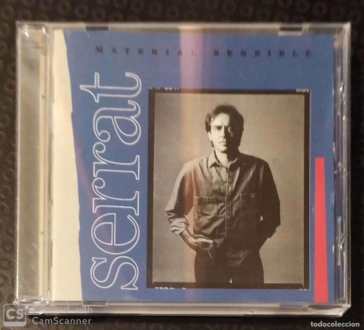 CDs de m&uacute;sica: JOAN MANUEL SERRAT (MATERIAL SENSIBLE) CD 2000 - Foto 1