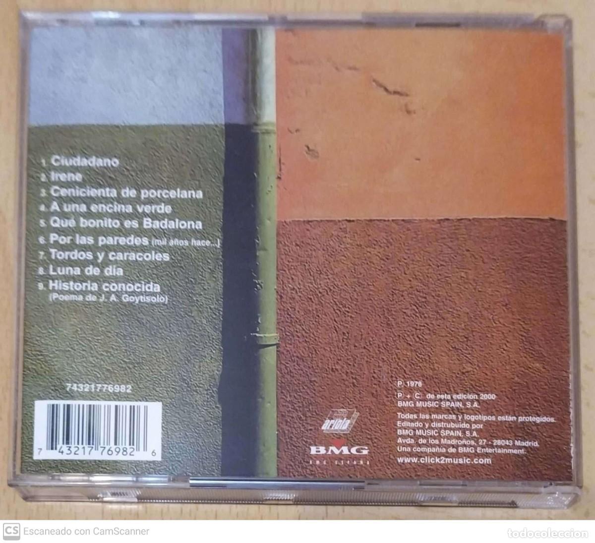 CDs de m&uacute;sica: JOAN MANUEL SERRAT (1978) CD 2000 - Foto 2