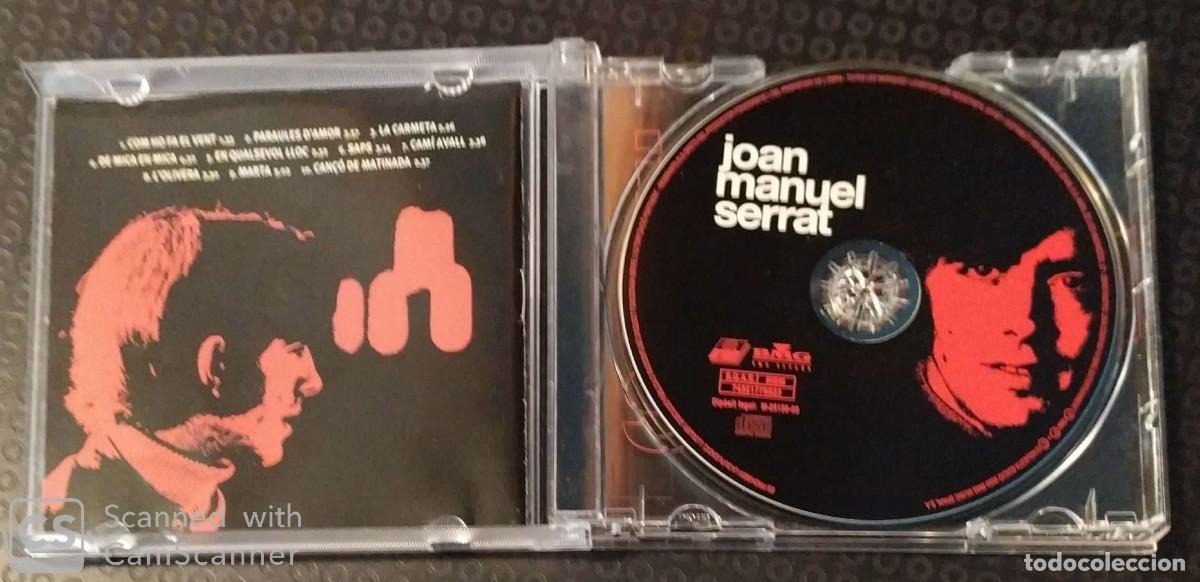 CDs de m&uacute;sica: JOAN MANUEL SERRAT (COM HO FA EL VENT) CD 2000 - Foto 3