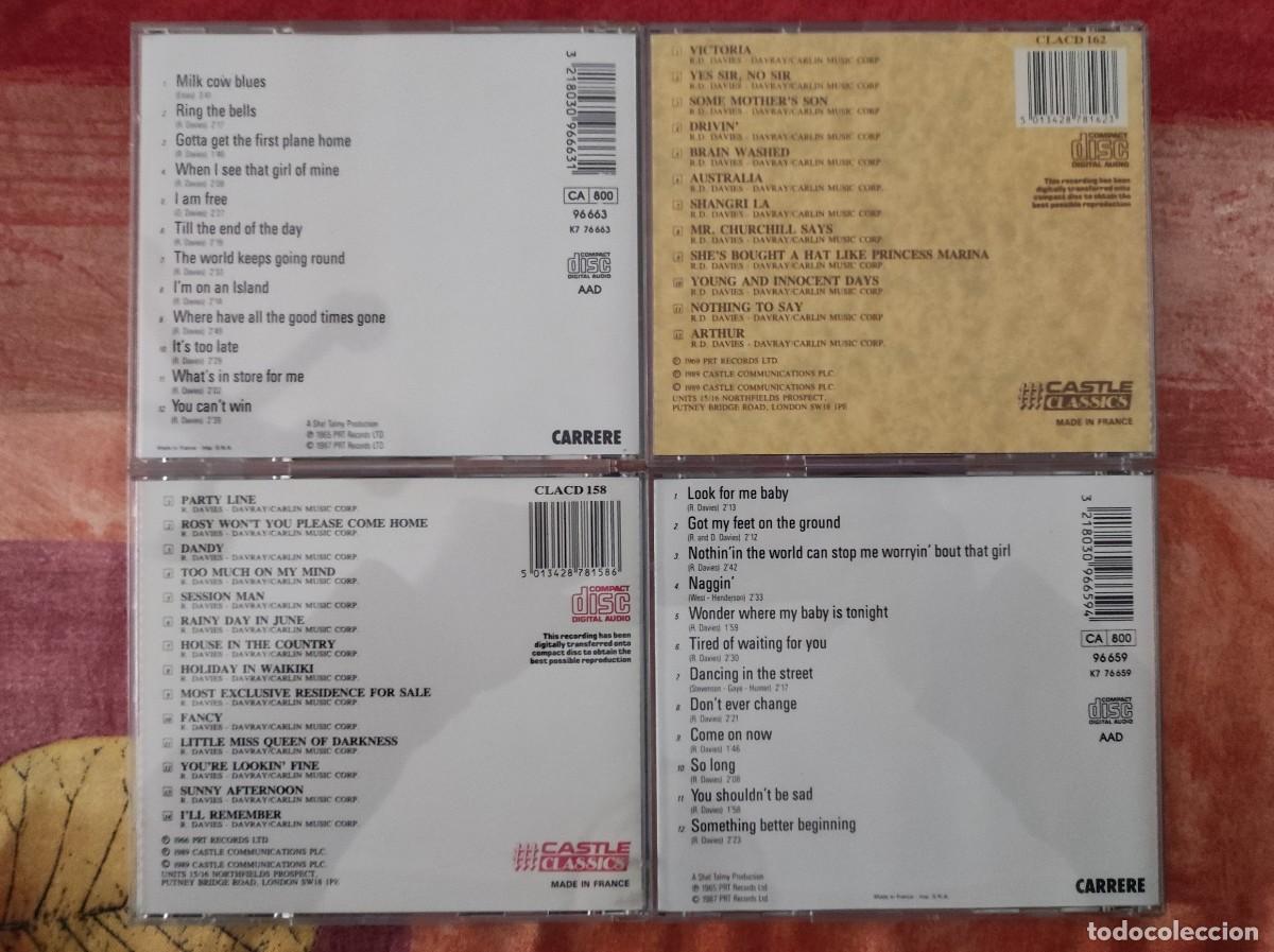 CDs de m&uacute;sica: Lote The Kinks - 4cds - Foto 2