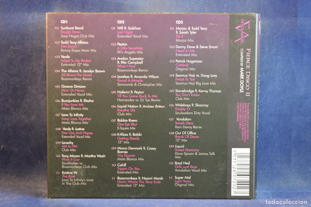 CDs de m&uacute;sica: VARIOUS - FIERCE DISCO II - 3 CD - Foto 2
