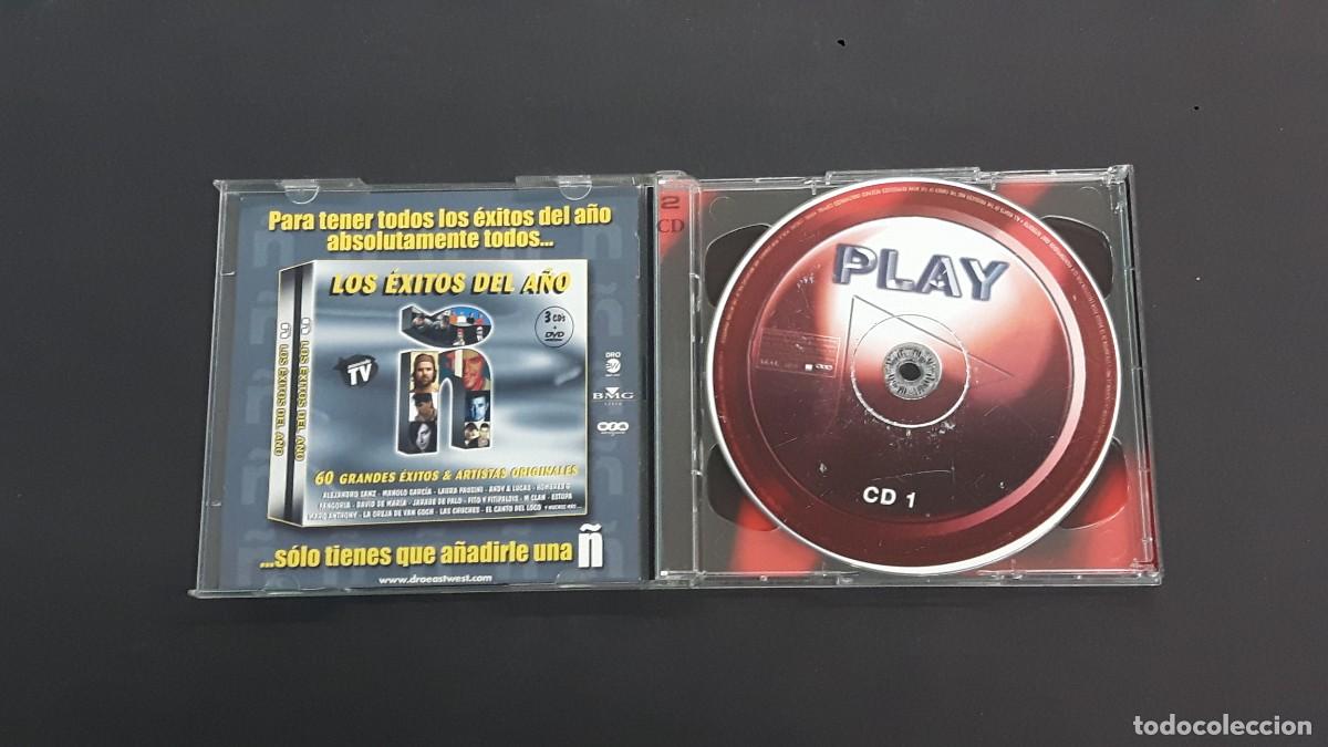 CDs de m&uacute;sica: 2 CD PLAY - LOS &Eacute;XITOS INTERNACIONALES DEL A&Ntilde;O - 2004 - Foto 2
