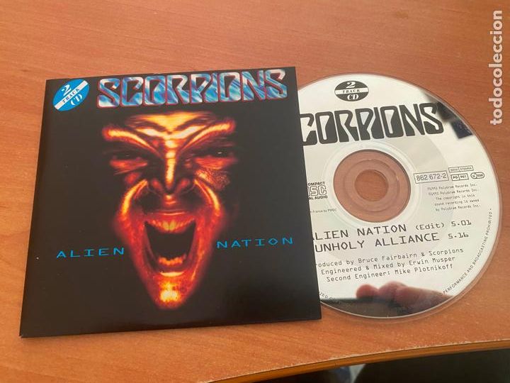 CDs de m&uacute;sica: SCORPIONS (ALIEN NATION) CD SINGLE 2 TRACK (CDI4) - Foto 1