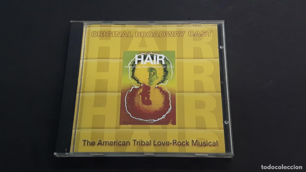 CDs de m&uacute;sica: CD HAIR - ORIGINAL BROADWAY CAST - 1995 - Foto 1