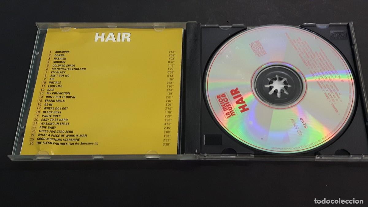 CDs de m&uacute;sica: CD HAIR - ORIGINAL BROADWAY CAST - 1995 - Foto 2