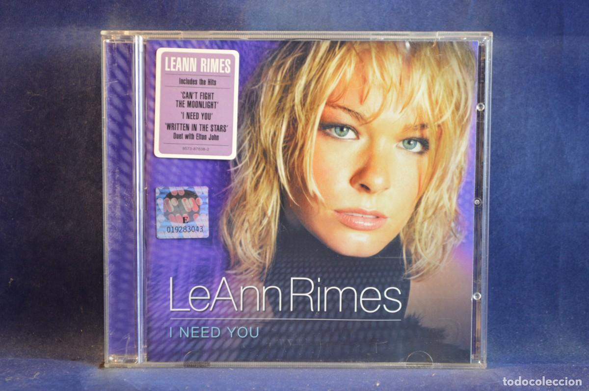 CDs de m&uacute;sica: LEANN RIMES - I NEED YOU - CD - Foto 1
