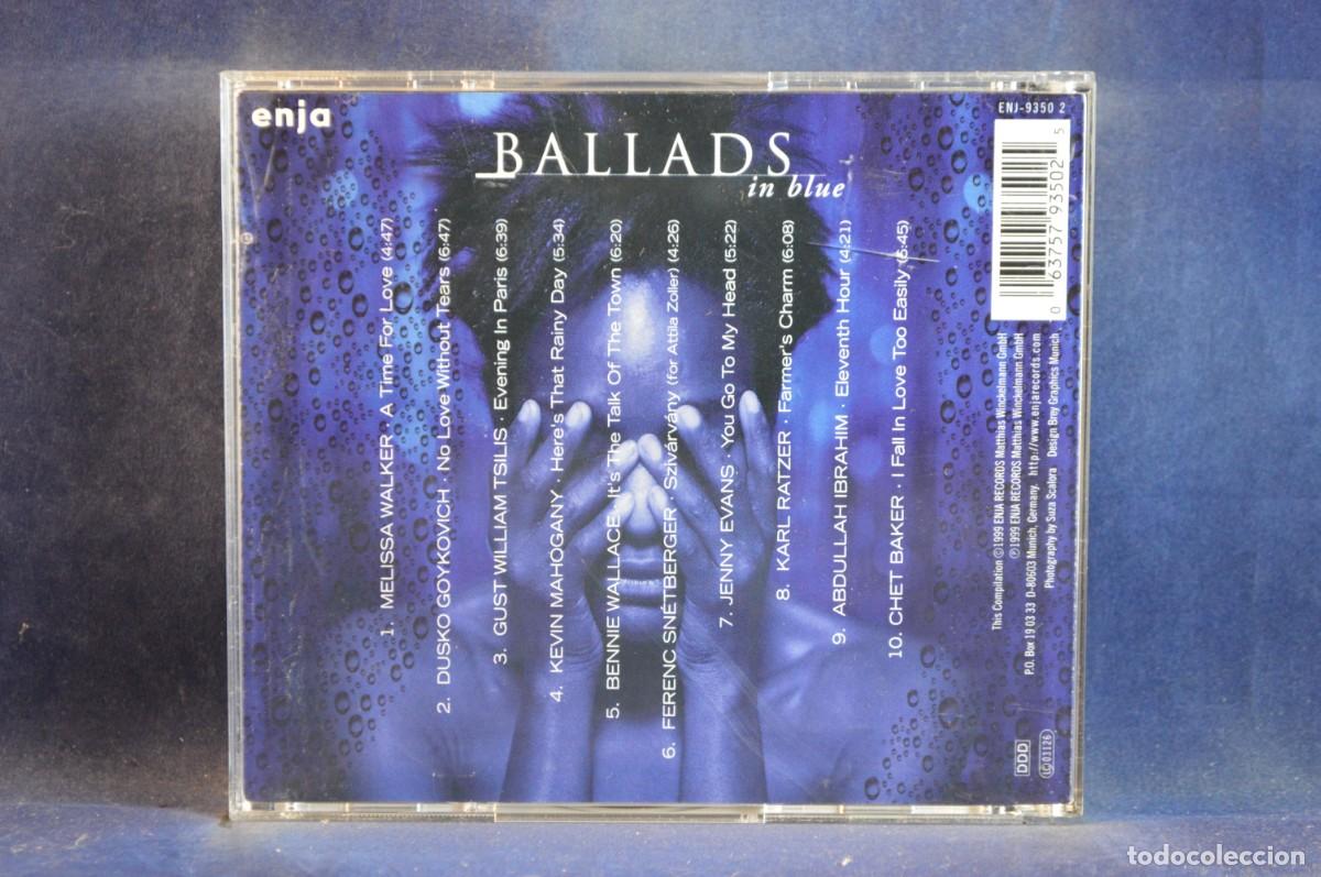 CDs de m&uacute;sica: VARIOUS - BALLADS IN BLUE - CD - Foto 2