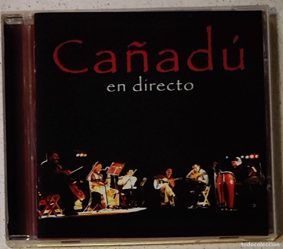 CDs de m&uacute;sica: CA&Ntilde;ADU - EN DIRECTO (CD) 2002 - 9 TEMAS - Foto 1