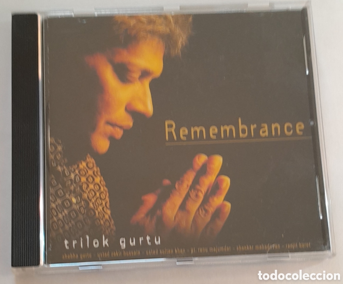 CDs de m&uacute;sica: TRILOK GURTU - REMEMBRANCE - Foto 1