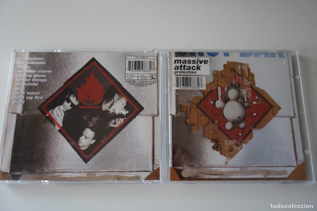 CDs de m&uacute;sica: MASSIVE ATTACK: Protection. CD ALBUM. 10 TEMAS - Foto 1
