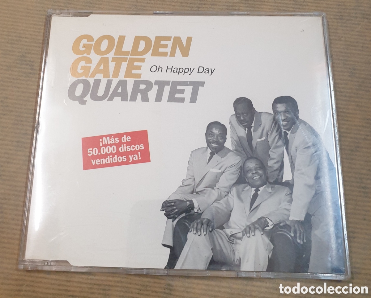 CDs de m&uacute;sica: Golden gate quartet - oh happy day. Cd single - Foto 1