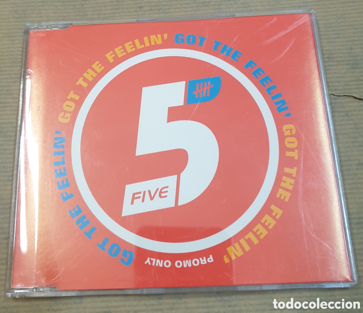 CDs de m&uacute;sica: Five - got the feelin. Cd single - Foto 1