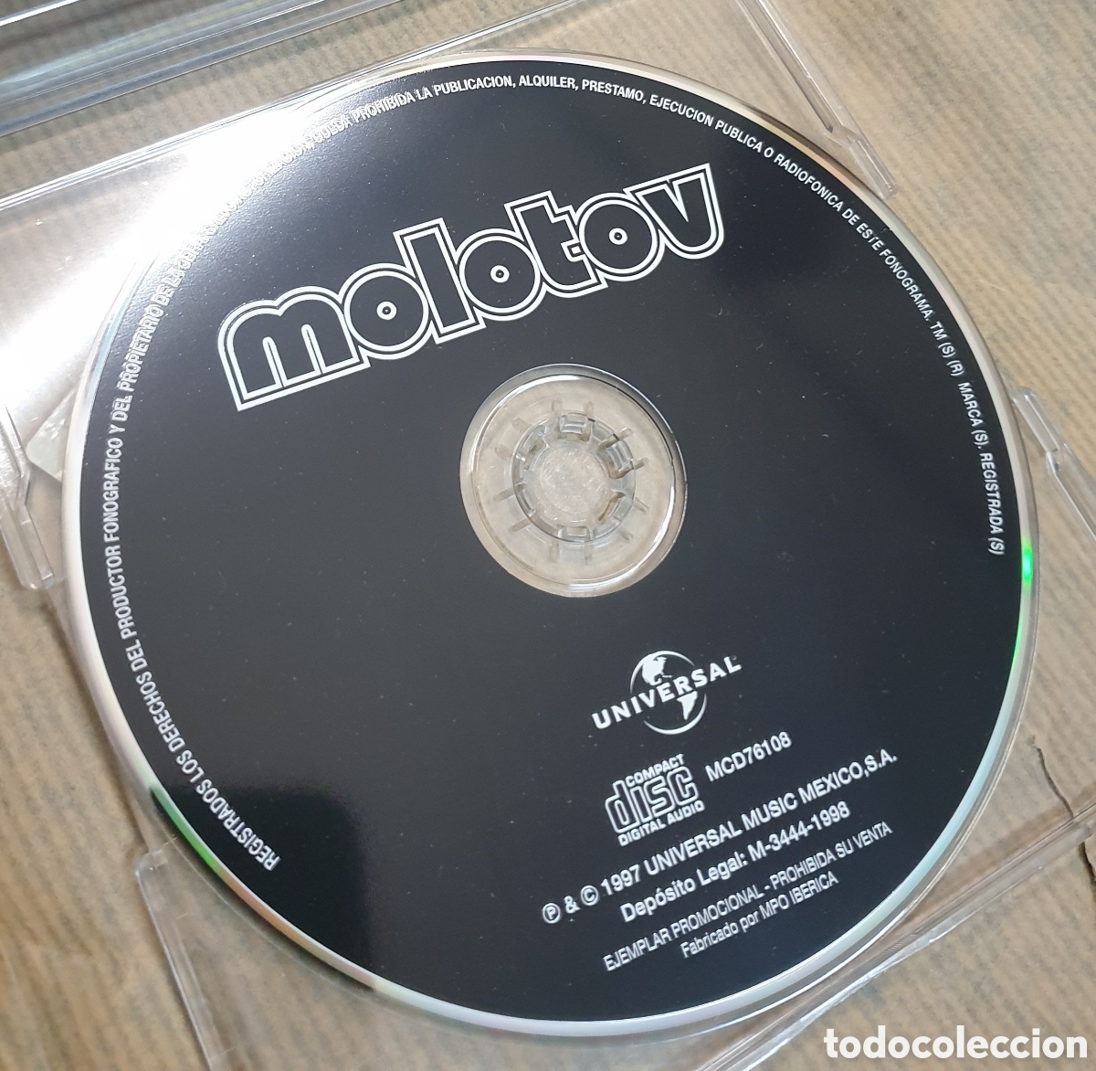 CDs de m&uacute;sica: Molotov - voto latino. Cd single - Foto 1
