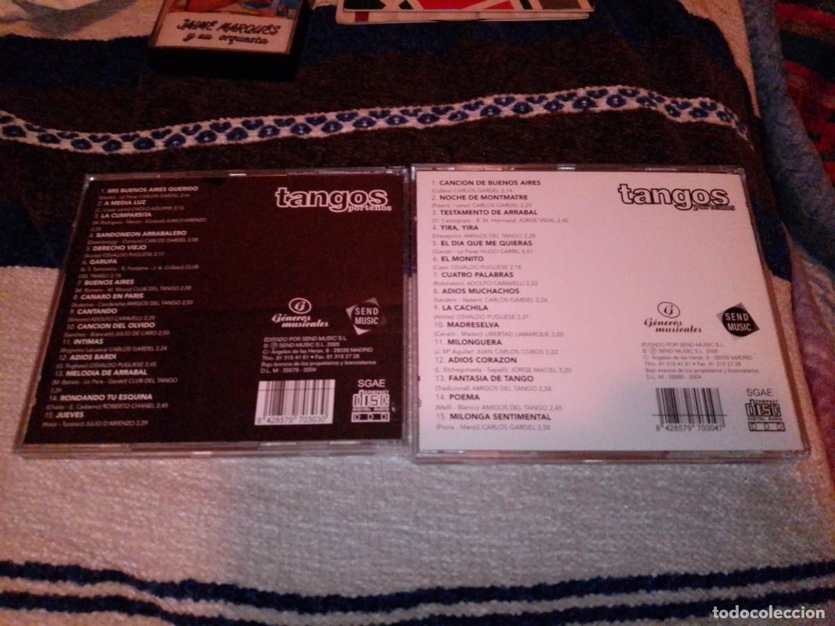 CDs de m&uacute;sica: Tangos porte&ntilde;os 1y2 - Foto 2