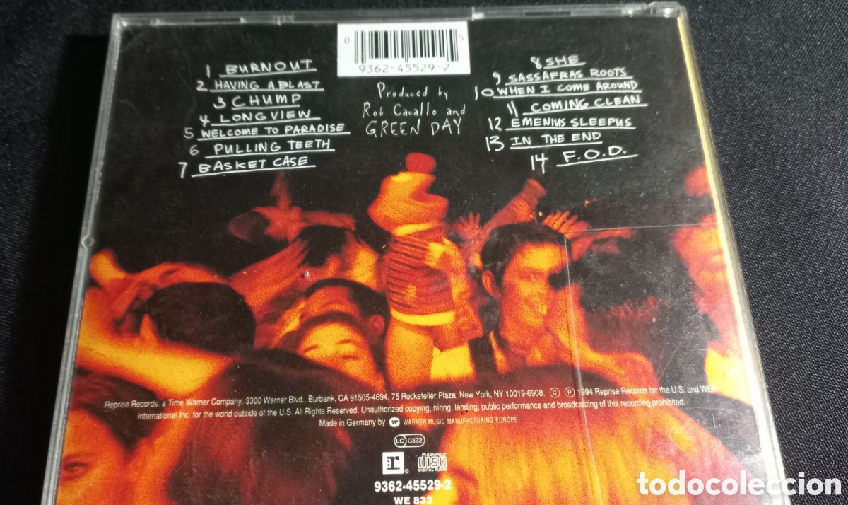 CDs de m&uacute;sica: GREEN DAY. DOOKIE, 1994. - Foto 2