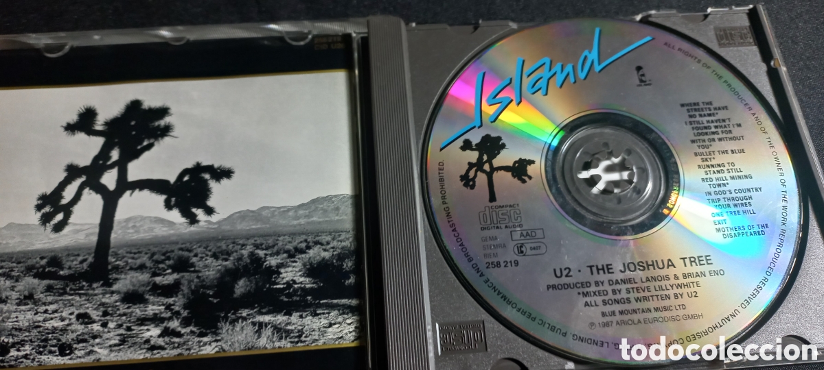 CDs de m&uacute;sica: U2. THE JOSHUA TREE, 1990. - Foto 3
