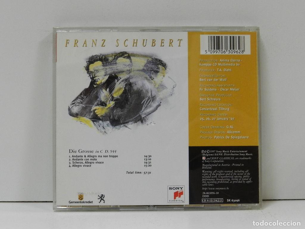 CDs de m&uacute;sica: DISCO CD. Schubert &ndash; Die Grosse In C D.944. COMPACT DISC. - Foto 2