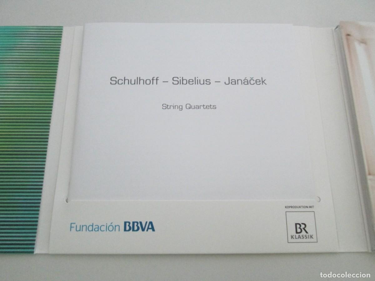 CDs de m&uacute;sica: SCHULHOFF. SIBELIUS. JANACEK. STRING QUARTETS. NEOS FUNDACION BBVA. CD. 2012 - Foto 4