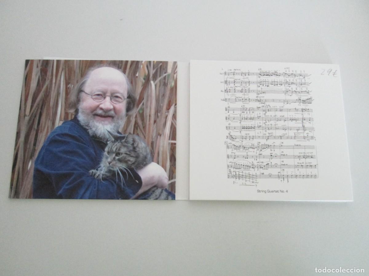 CDs de m&uacute;sica: GEORG KATZER. STRING QUARTETS. NEOS FUNDACION BBVA. CD. 2009. - Foto 3